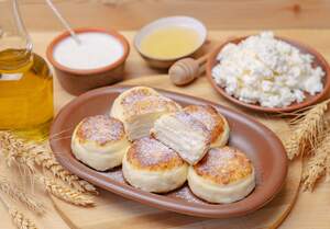 Сирники Звичайні Смажені Сирники Звичайні Смажені