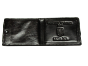 Кожаная обложка для участника боевых действий