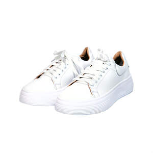 Кросівки жіночі, білого кольору з натуральної шкіри