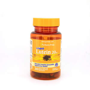 Лютеин для зрения с зеаксантином, Lutein with Zeaxanthin, Puritan's Pride, 20 мг, 30 капсул Лютеин для зрения с зеаксантином, Lutein with Zeaxanthin, Puritan's Pride, 20 мг, 30 капсул