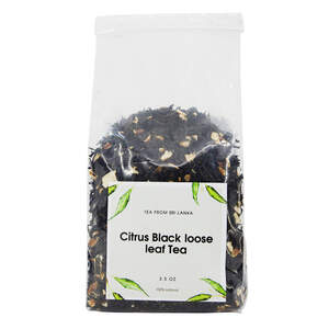 Чай чорний байховий з цитрусом 100 г Чай чорний байховий з цитрусом 100 г
