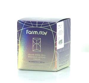 Крем для лицо з фіто-стовбуровими клітинами Grape Stem Cell wrinkle Lifting Cream, Farmstay, 50 мл Крем для лицо з фіто-стовбуровими клітинами Grape Stem Cell wrinkle Lifting Cream, Farmstay, 50 мл