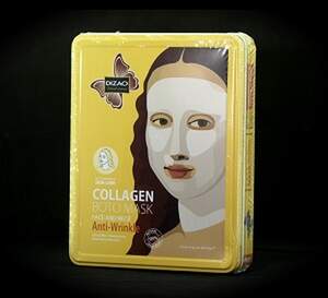 Бото-маска колагенова проти зморшок Collagen Botomask Face & Neck Anti-Wrinkle, Dizao, 10 шт. Бото-маска колагенова проти зморшок Collagen Botomask Face & Neck Anti-Wrinkle, Dizao, 10 шт.