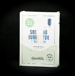 Маска-сиворотка Soothing Bubble Tox Serum Mask, Mediheal, 18 мл*10 Маска-сиворотка Soothing Bubble Tox Serum Mask, Mediheal, 18 мл*10