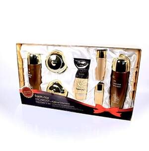 Набор для догляду за шкірою лицо  Escargot Noblesse Intensive Skin Care 5 Set, Farmstay, 7 шт.