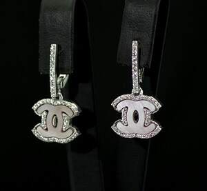 Серебряные серьги 925 пробы 5,19 г с розовым Перламутром и цирконами 3,9 карат Серебряные серьги 925 пробы 5,19 г с розовым Перламутром и цирконами 3,9 карат