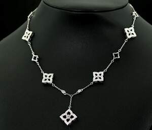 Серебряное колье 925 пробы 8,75 г с белыми цирконами 2,75 карат 40-45 см Серебряное колье 925 пробы 8,75 г с белыми цирконами 2,75 карат 40-45 см