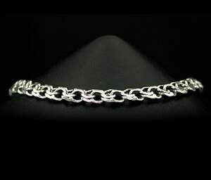 Срібний браслет 925 проби 12,2 г, плетіння Бісмарк Срібний браслет 925 проби 12,2 г, плетіння Бісмарк