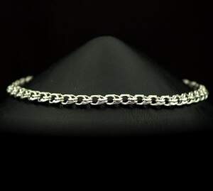 Срібний браслет 925 проби 5,15 г, плетіння Бісмарк Срібний браслет 925 проби 5,15 г, плетіння Бісмарк