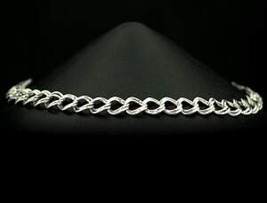 Срібний браслет 925 проби 7,95 г, плетіння Панцир Срібний браслет 925 проби 7,95 г, плетіння Панцир