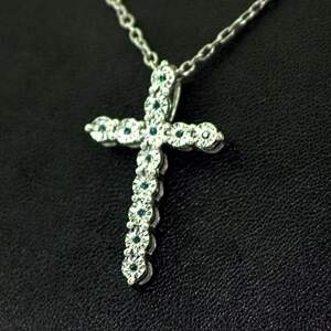 Срібна підвіска 925 проби 3,05 г з блакитними Діамантами Hope VVS1 0,08 карат