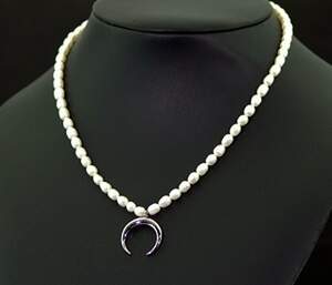 Срібне кольє 925 проби 14,96 г з таїтянськими Перлинами бароко 40-45 см Срібне кольє 925 проби 14,96 г з таїтянськими Перлинами бароко 40-45 см