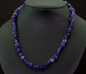 Намисто з Аметистами 179,65 карат, 49+4 см Намисто з Аметистами 179,65 карат, 49+4 см