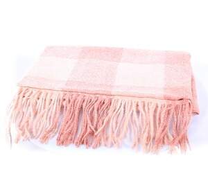 Палантин рожевого кольору, матеріал: кашемір 100%, 68*186 см Палантин рожевого кольору, матеріал: кашемір 100%, 68*186 см
