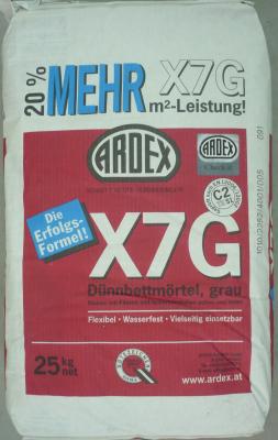 Клей для плитки Ardex X 7 G Клей для плитки Ardex X 7 G