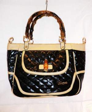 Женская сумка Gucci Bamboo Black