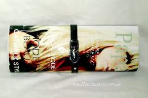 Женская сумка-клатч GlamyJournal Paparazzi Black 010