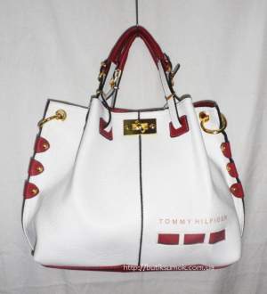 Женская сумка Tommy Hilfiger White-Red 246