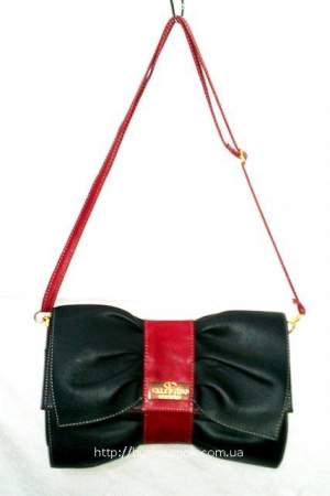 Женская сумка-клатч Valentino Garavani Black/Bordo #444 Женская сумка-клатч Valentino Garavani Black/Bordo #444