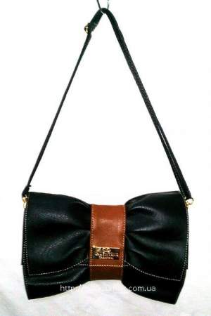 Женская сумка-клатч Valentino Garavani Black/Brown #444 Женская сумка-клатч Valentino Garavani Black/Brown #444