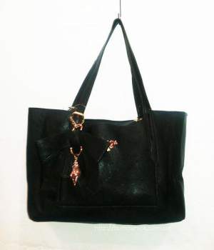 Женская сумка Prada Smart Bow Black #135 Женская сумка Prada Smart Bow Black #135