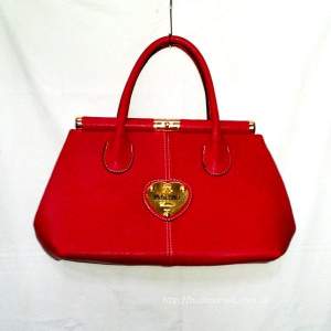 Женская сумка Moschino Via Red #210 Женская сумка Moschino Via Red #210
