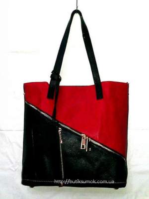 Женская сумка Bella Zoomy Black/Red #260 Женская сумка Bella Zoomy Black/Red #260