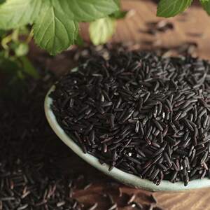 Рис чорний нешліфований