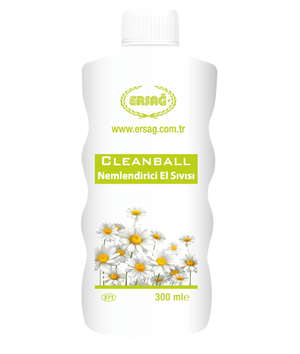 Зволожуюча рідина для рук Cleanball з екстрактом ромашки, 300 мл, ERSAĞ, Турція Зволожуюча рідина для рук Cleanball з екстрактом ромашки, 300 мл, ERSAĞ, Турція