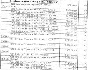 Стабилизаторы фирмы Стабилизаторы фирмы