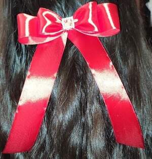 Бант малиновий