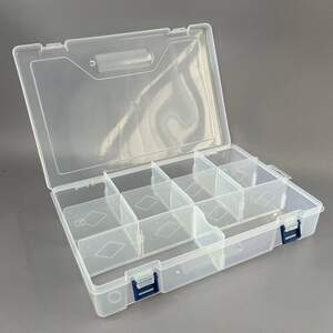 29х19 см 10 ячеек пластиковая тара-контейнер, органайзер для рукоделия и шитья