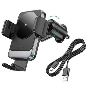 Автодержатель Hoco HW13 в дефлектор с зарядкой
