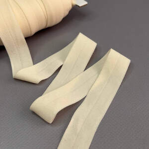 Айвори (2-13) - Трикотажная окантовочная бейка матовая 2см х 1м.