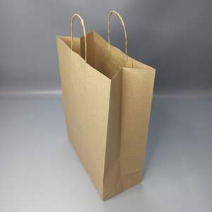 Бумажный пакет с ручками 280х130х380 мм