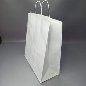 Бумажный пакет с ручками 320х150х380 мм.