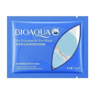 Гидрогелевые патчи под глаза Bioaqua с пептидами и гиалуроновой кислотой Гидрогелевые патчи под глаза Bioaqua с пептидами и гиалуроновой кислотой