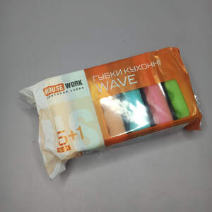 Губки кухонные Housework (Wave), 51 шт Губки кухонные Housework (Wave), 51 шт