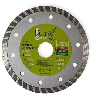 Диск алмазный отрезной Turbo 125 мм Alloid