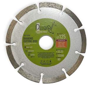 Диск алмазный отрезной сегментный 125 мм Alloid