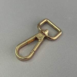 Карабин для сумки 15 мм, золото - 5 см