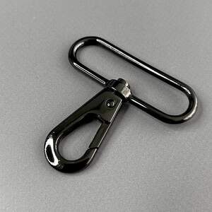 Карабин для сумки 48 мм, темный никель -5,5 см