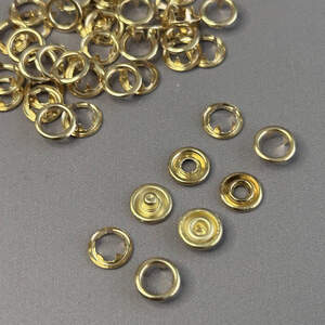 Кнопка трикотажная Baby 9,5мм Золото (50шт.) (212223)