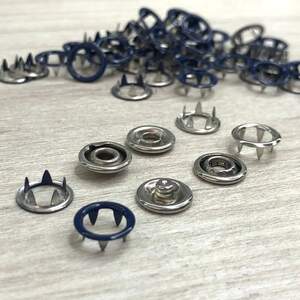 Кнопка трикотажная Baby 9,5мм Темно Синий (50шт.) (212223)