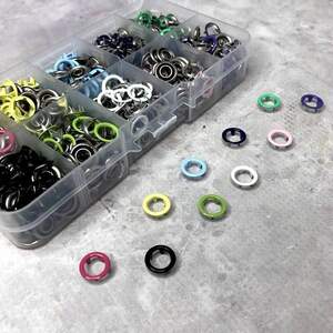 Кнопки Baby 9.5 цветные в органайзере (10х15 компл.) (212223)