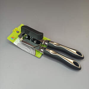 Консервный нож открывалка для консерв, консервооткрыватель нержавеющая сталь, пластик 21 см