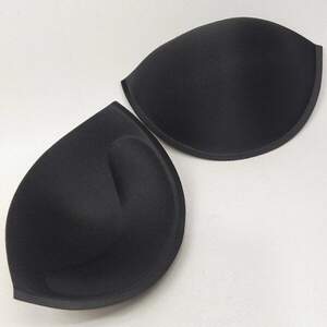 Корсетные чашки балконет #95 черные