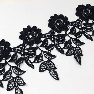 Кружево макраме Sindtex 10 см (9м) Цвет - Черный (20170214-35) Кружево макраме Sindtex 10 см (9м) Цвет - Черный (20170214-35)