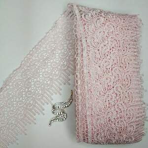 Кружево макраме Sindtex 10см (13м) Цвет - Розовый нежный (36-SF-3998-4)