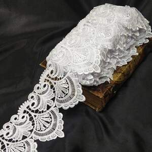 Кружево макраме Sindtex 11,5см (13м) Цвет - Белый (729-104-001) Кружево макраме Sindtex 11,5см (13м) Цвет - Белый (729-104-001)